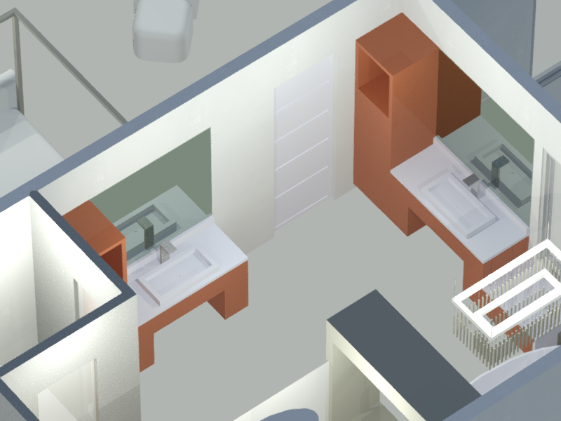 3D Rendering Bathroom